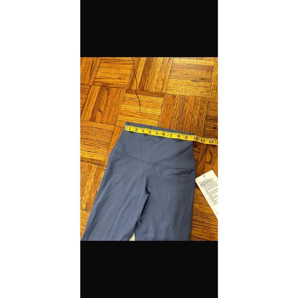 Lululemon Align Ribbed HR Pant 25" Size 2 Blue $118 LW5FJTS NWT - Picture 7 of 9
